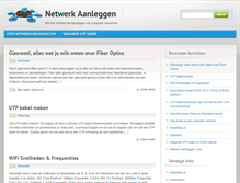 Tablet Screenshot of netwerkaanleggen.com
